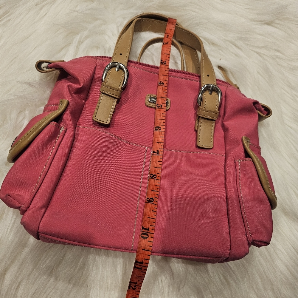 Vintage Pink Nylon Mini Handbag - Picture 15 of 16